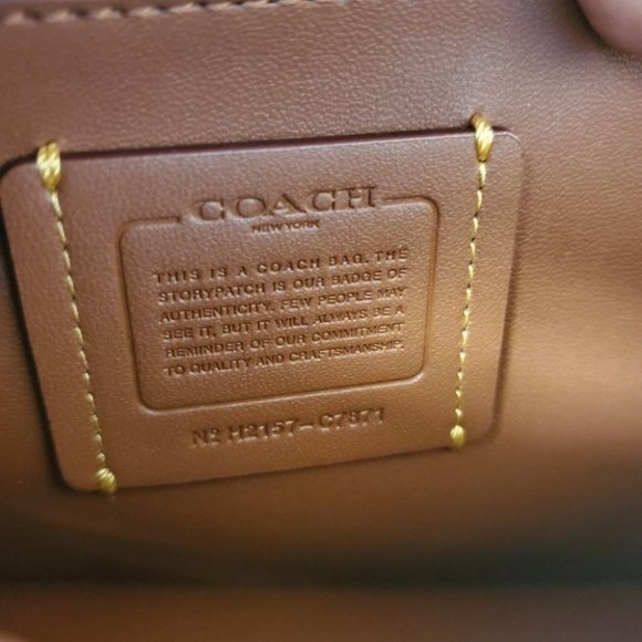 Coach crossbody hayden floral print